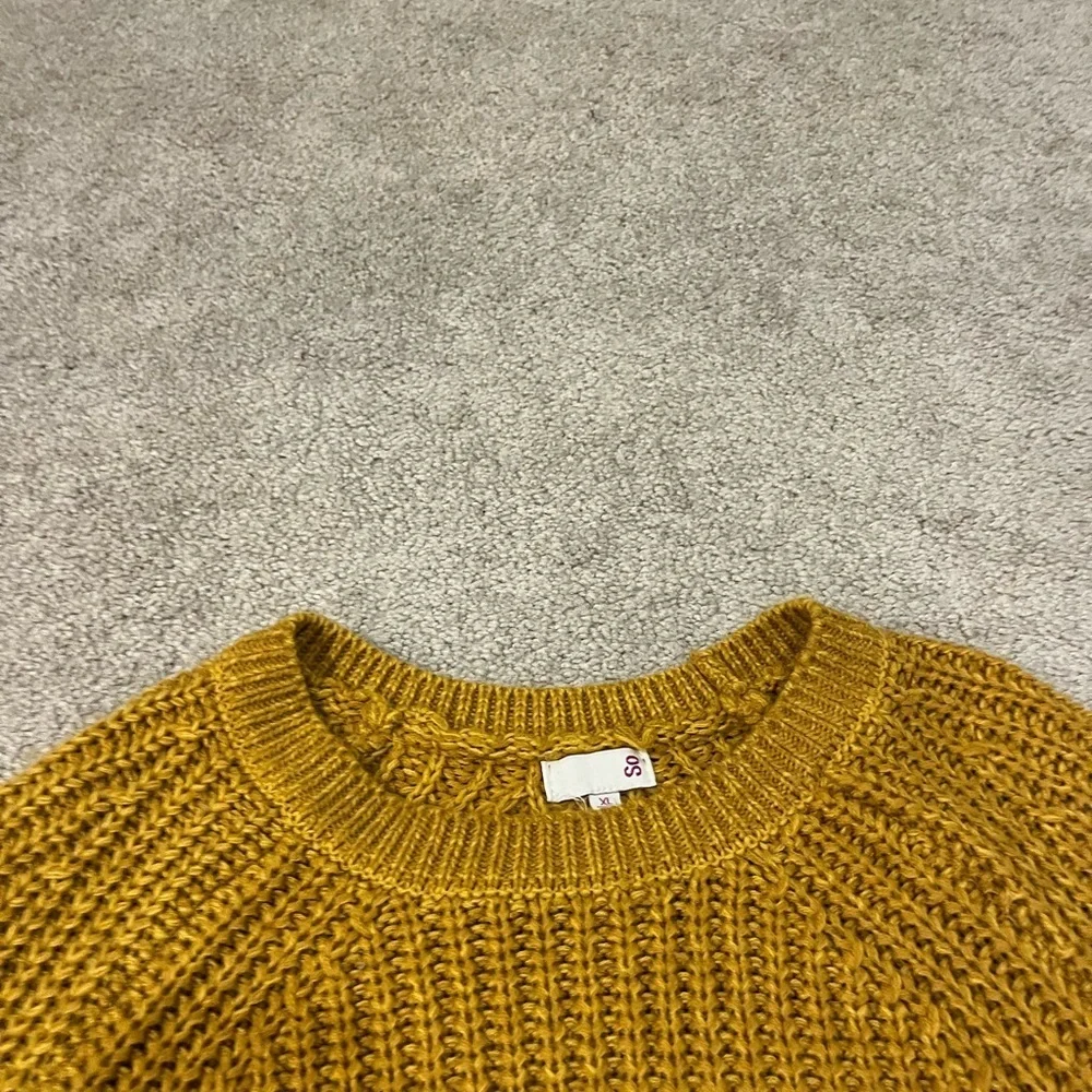 SO Cable Knit Sweater